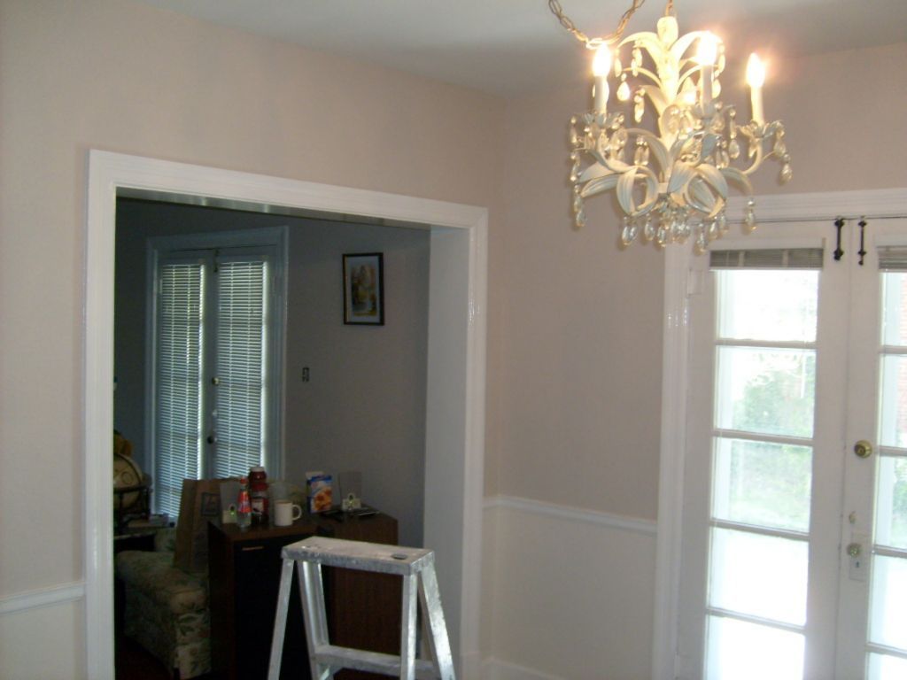 Dining room stipple texturing job pg link